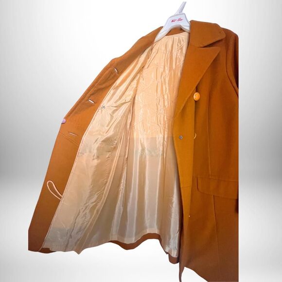 Mint Vintage Condition Custom Made in England 1960s - Long Peacoat - Picture 4 of 7